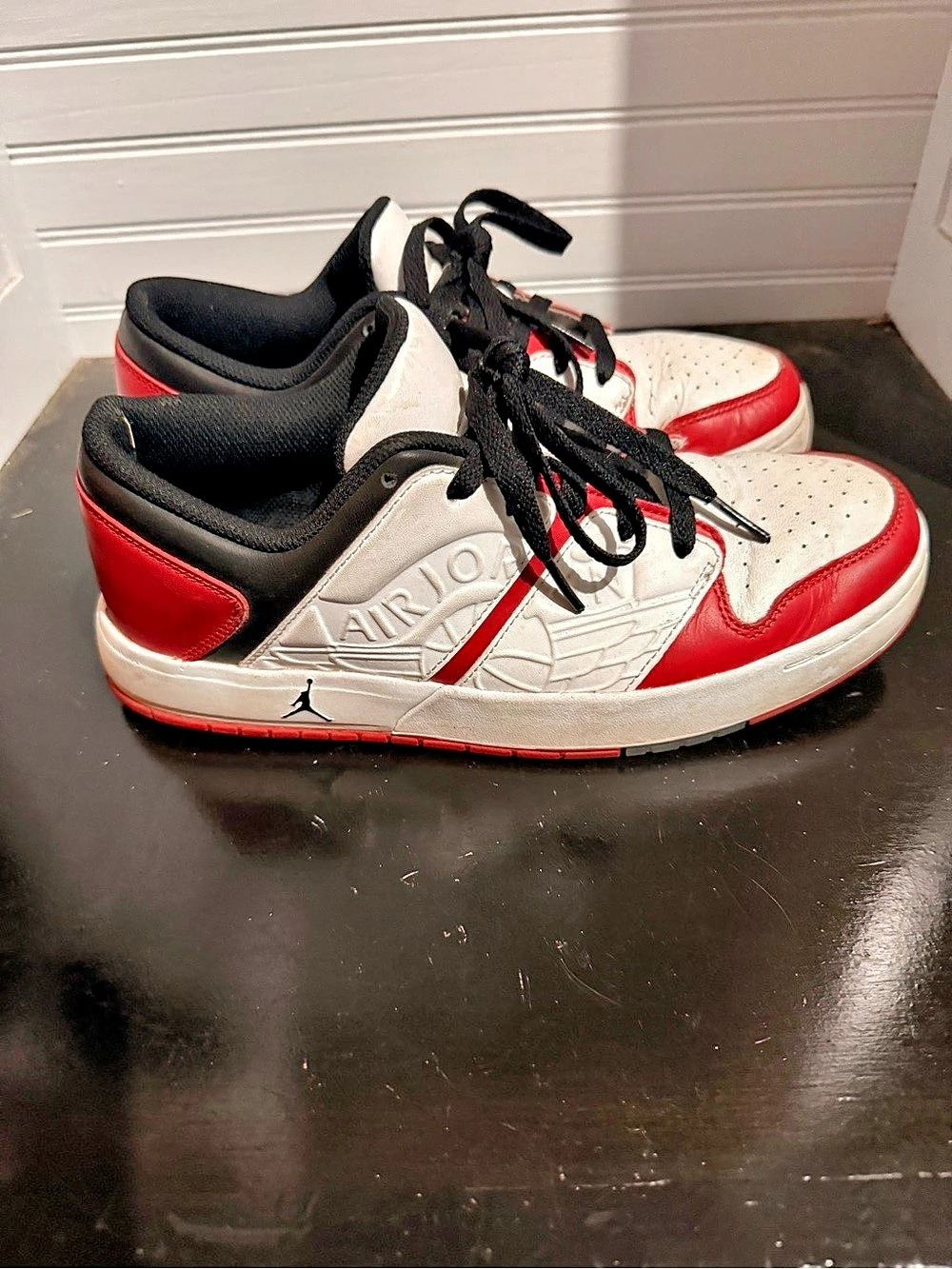 Jordan Air Jordan 1 Low Sneakers White & Red US 7.5 W
